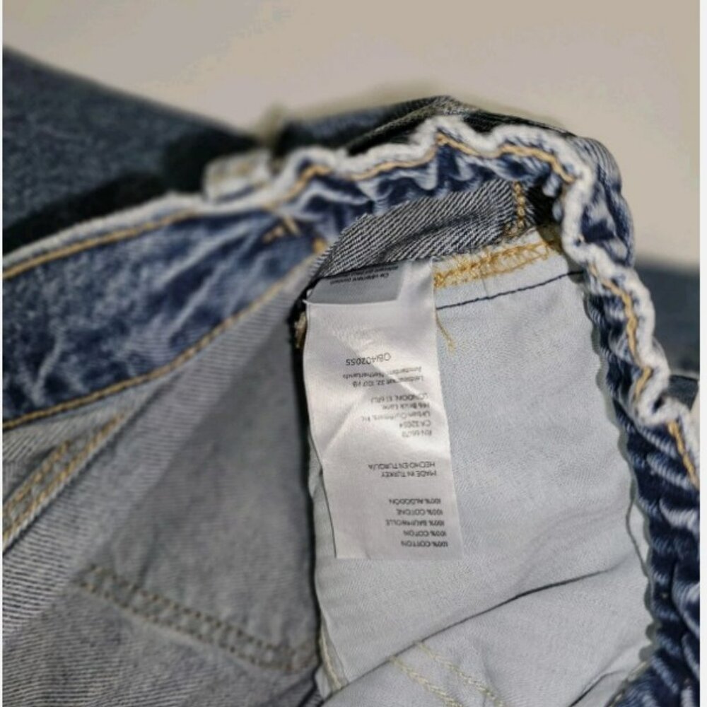 We The Free Wide Leg Flare Jeans in Light Blue Wash - Picture 8 of 10